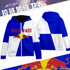 Red Bull Cosplay Berber Fleece Sweatshirt Anime Hooded Hoodie