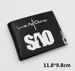 Sword Art Online Cartoon Purse SAO Wholesale Anime Wallet 11.8*9.8cm
