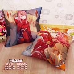 DARLING in the FRANXX Cartoon Chair Cushion Anime Pillow 45*45cm