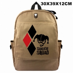 Suicide Squad For Student Cosplay Canvas Anime Canvas Backpack Bag