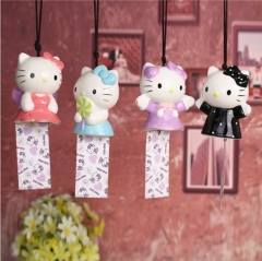 Hello Kitty Ceramic Anime Windbell Wind Chime