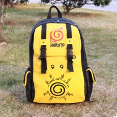 Naruto For Student With Headphone Hole Anime Backpack Bag