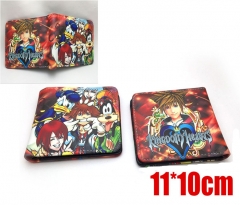 Kingdom Hearts Cosplay Game Cartoon Purse PU Leather Anime Wallet