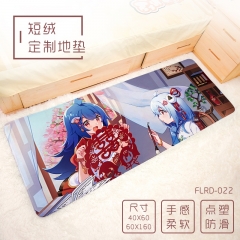 Bilibili Cartoon Fluff Custom Wholesale Printed Anime Carpet 60*160cm