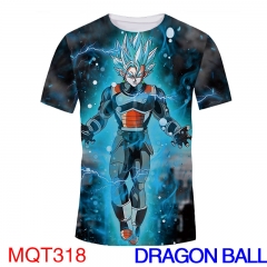 Dragon Ball Z Cosplay Cartoon Cool Short Sleeve Anime Tshirt