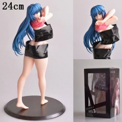 24cm Hot Sale Orchid Seed YOUNG HIP Cover Gal Sexy Girl Red Anime PVC Figure