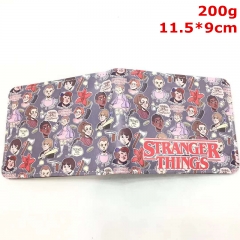 Stranger Things Cosplay Movie PU Purse Leather Anime Wallet