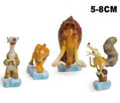 Ice Age Collision Course Movie Mini Cartoon Toy PVC Figures (Set)