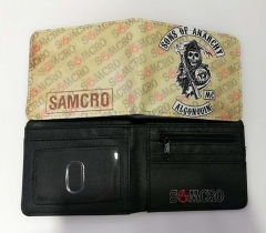 Sons of Anarchy Cosplay American TV Show Purse Anime Wallet