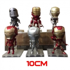 Marvel Super Hero Iron Man Cartoon PVC Anime Figure 6pcs/set  0.6kg