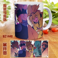 AOTU Hot Game Cartoon Color Printed Ceramics Anime Mug Cup