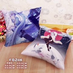 Hatsune Miku Cosplay Cartoon Chair Cushion Anime Pillow 45*45cm