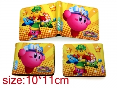 Kirby Cosplay Japanese Game Folding Purse Anime Wallet