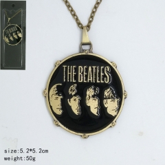 The Beatles Alloy Bronze Anime Necklace