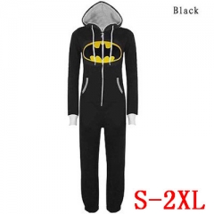 Batman American Movie Super Hero Black Fashion Warm Anime Pyjamas