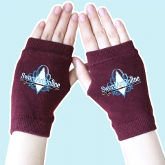 Sword Art Online Marks Wine Anime Knitted Gloves 14*8CM