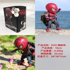 EGG Spider Man Anime Cartoon Fancy Cute PVC Figure