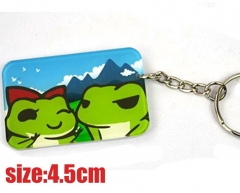 Travel Frog Cosplay Game Decoration Pendant Acrylic Anime Keychain