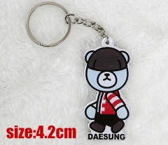 Korean Group Bigbang Star Cartoon DaeSung Pendant Acrylic Anime Keychain