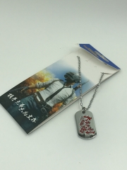 Playerunknown's Battlegrounds Cosplay Pendant Anime Necklace