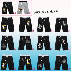 12Style Man's Dangan Ronpa Anime Cotton Short Pants