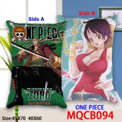 One Piece Cartoon Cosplay High Quality Two Sides Anime Pillow 40*60CM