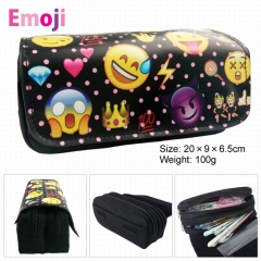 Emoji Cosplay Multifunctional Fancy Anime Zipper Pencil Bag