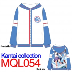Kantai Collection Action Cartoon Cosplay Print Long Sleeve Anime Warm With Hat Hoodie