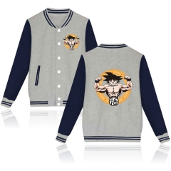 Dragon Ball Cosplay Unisex Baseball Uniform Cloth Anime Hoodie