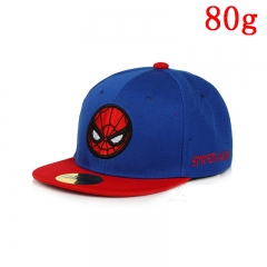 Marvel Comics Spider Man Movie Blue Hip hop Hat Anime Baseball Cap 80g