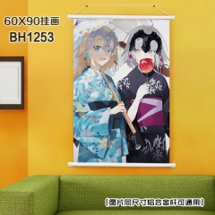 Fate Grand Order Decorative Walls Cartoon Anime Plastic Bar Wallscroll