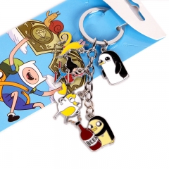 Adventure Time Decorative Cosplay Pendant Cartoon Anime Keychain