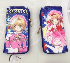 Card Captor Sakura Cartoon Purse Wholesale Anime Long Wallet
