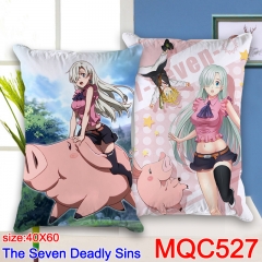 The Seven Deadly Sins Anime Fancy Print Cartoon Soft Pillow