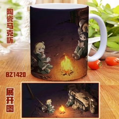 Girls' Last Tour Cartoon Color Printed Wholesale Anime Mug Cup