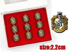 Harry Potter Hufflepuff Cartoon Jewelry Wholesale Anime Ring Set Of 9 With Box