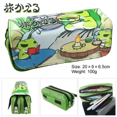 Travel Frog Hot Game Cartoon Pen Case Cute Wholesale Anime Pencil Bag 100g