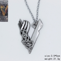 Vikings Marks Cosplay Action Movie Decoration Anime Necklace