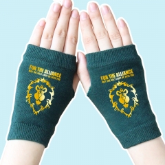 World of Warcraft Golden Lion Atrovirens Anime Comfortable Gloves 14*8CM