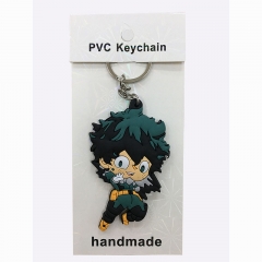 My Hero Academia deku Model Figure Pendant Keyring Handmade Anime PVC Keychain