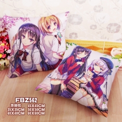 Classroom of the Elite Cartoon Soft Wholesale Printed Square Anime Pillow 45*45CM