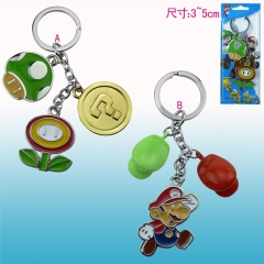2style Super Mario Bro Anime Keychain