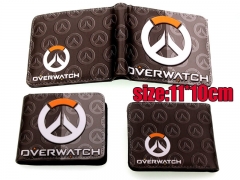 Overwatch Game PU Leather Fancy Cheap Wallet
