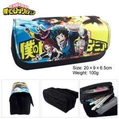 My Hero Academia Cartoon Pen Bag Wholesale Multifunctional Anime Pencil Bag For Student