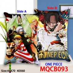One Piece Cartoon Cosplay High Quality Two Sides Anime Pillow 40*60CM
