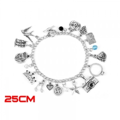 Once Upon a Time Movie New Design Fashion Jewelry Anime Alloy Bracelet 30g
