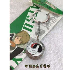 Natsume Yuujinchou Cartoon Chain Accessories Wholesale Pendant Anime Keychain
