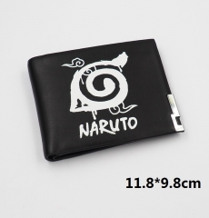 Naruto Japanese Cartoon Purse Wholesale Popular Anime Wallet 11.8*9.8cm