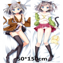 The "HENTAI" Prince And The Stony Cat Anime Cute Soft Long Pillow