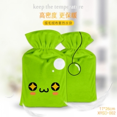 Cosplay For Warm Hands Green-wet Fairy Pattern Anime Hot-water Bag